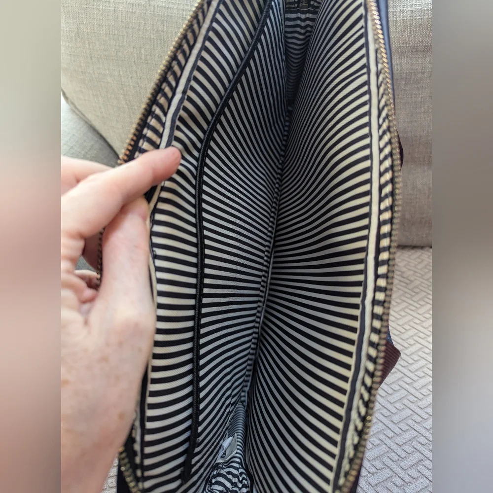 Kate Spade Commuter Black Nylon Laptop Bag Crossbody